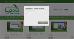 Desktop Screenshot of casadasplanilhas.com